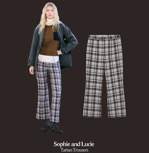 شلوارهای طرحدار در استایل‌های پاییزی