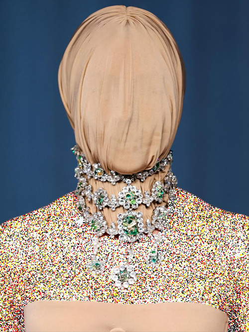 استایل ماسک‌دار کیم کارداشیان