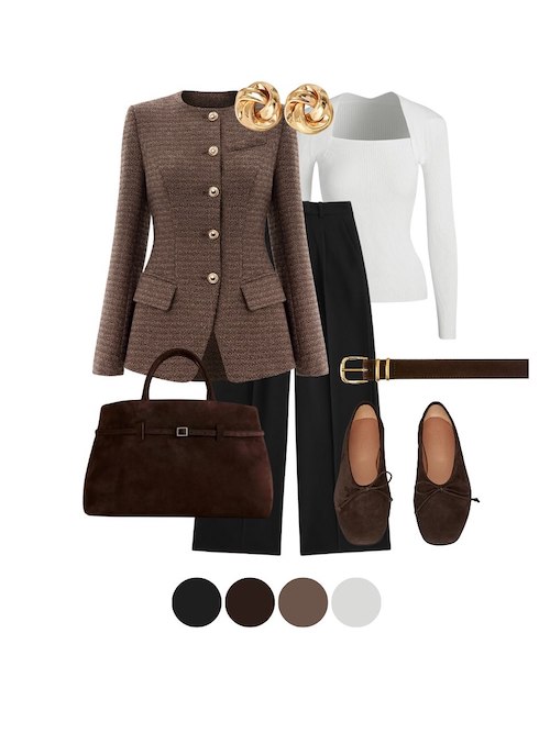 استایل‌ لوکس پاییزی