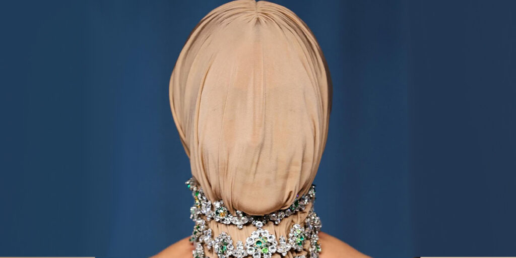 ماسک مرموز روی فرش قرمز؛ کیم کارداشیان دوباره جنجال ساخت