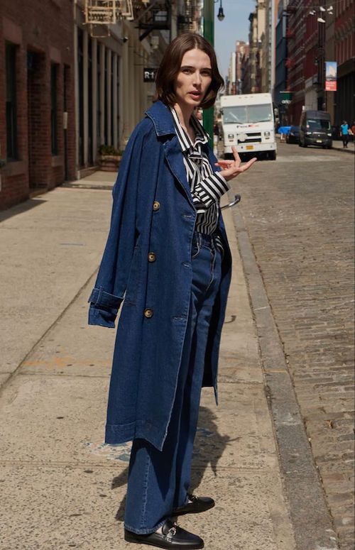 ترند کت‌های بلند جین