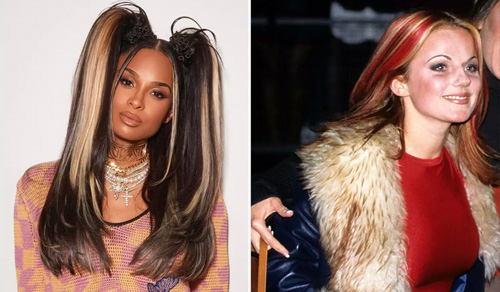 رنگ موهای ترند از دهه ۹۰