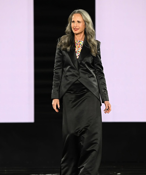 ستاره‌های بالای ۵۰ سال در هفته مد