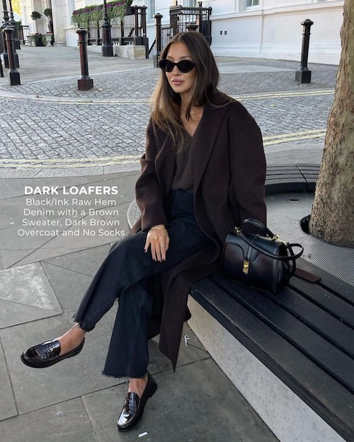 ست کردن لوفرها در استایل پاییزی