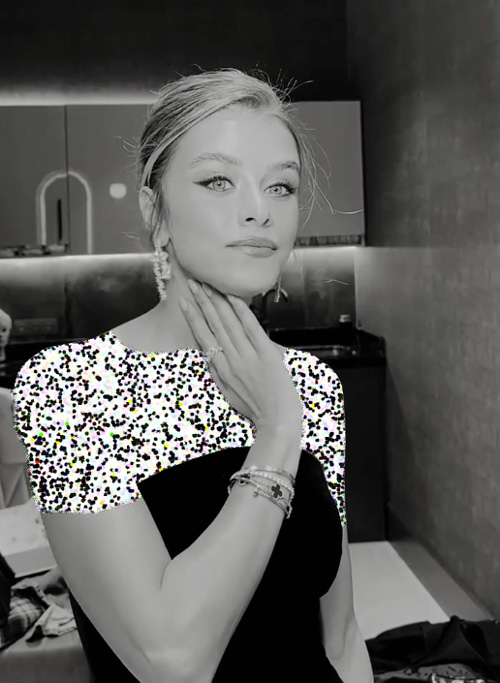 پیراهن مخمل ایلایدا آلیشان