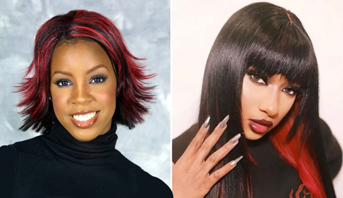 رنگ موهای ترند از دهه ۹۰