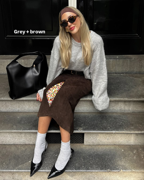 ترکیب رنگ‌های پاییزی به پیشنهاد فشن‌بلاگر هلندی