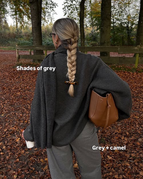 ترکیب رنگ‌های پاییزی به پیشنهاد فشن‌بلاگر هلندی