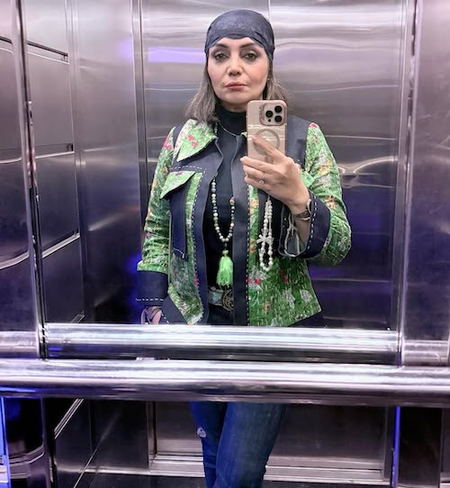 کت سبز الهام پاوهنژاد