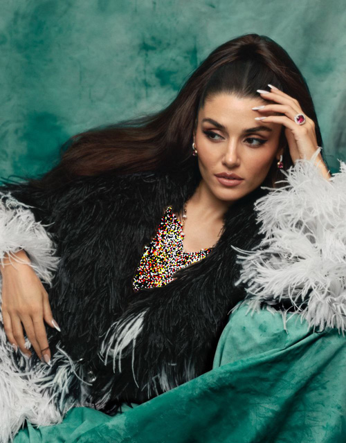 هانده ارچل روی مجله ایتالیایی