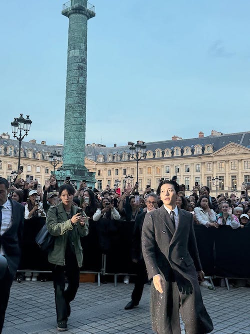 ووکی در فشن‌شوی تام فورد