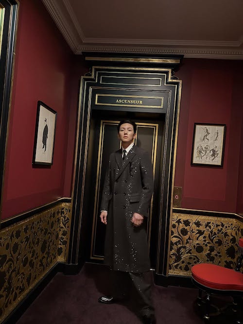 ووکی در فشن‌شوی تام فورد