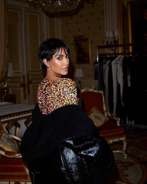 مدل موی پیکسی کیم کارداشیان