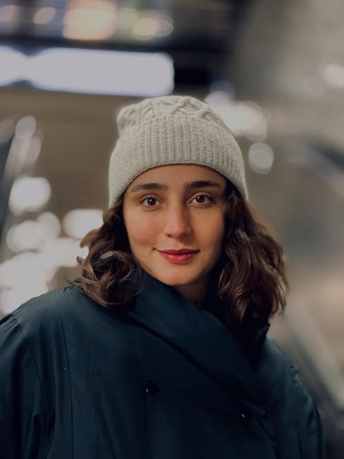 استایل زمستانی سها نیاستی