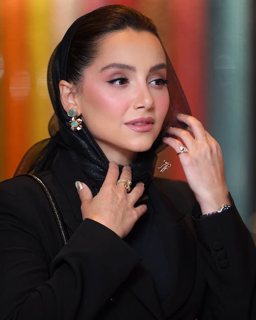 نازنین بیاتی در اکران خصوصی لاکپشت