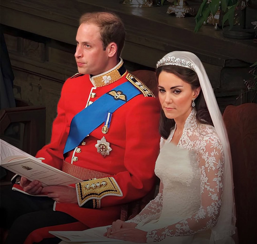 آرایش عروسی کیت میدلتون