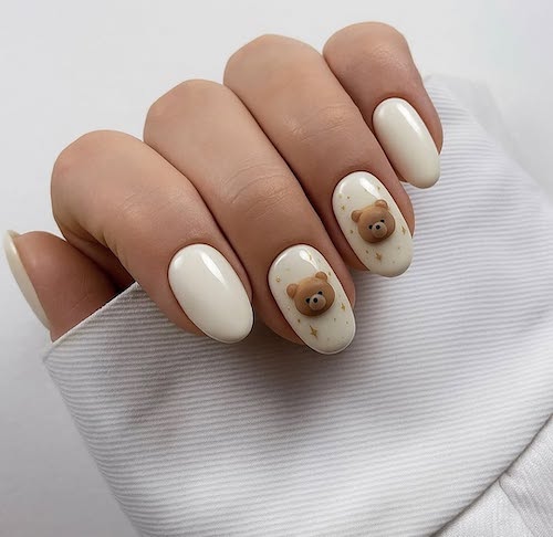 کیوت‌ترین طرح‌های ناخن پاییزی