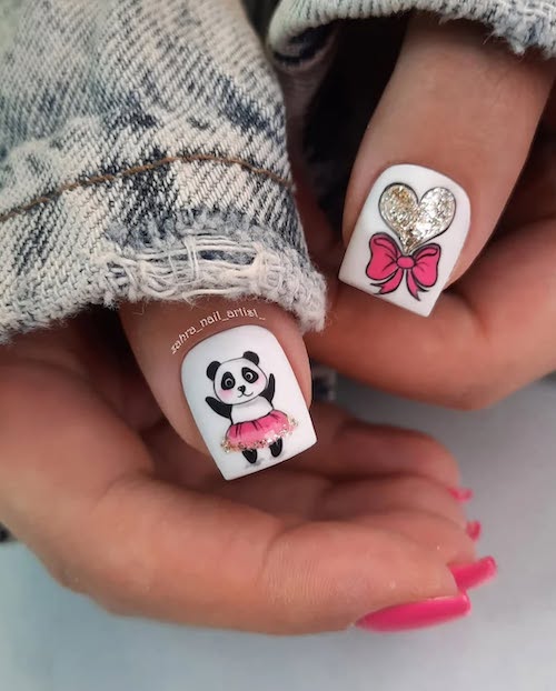 کیوت‌ترین طرح‌های ناخن پاییزی