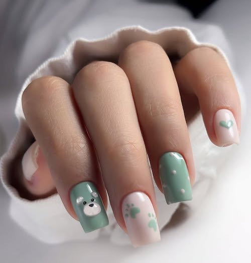 کیوت‌ترین طرح‌های ناخن پاییزی