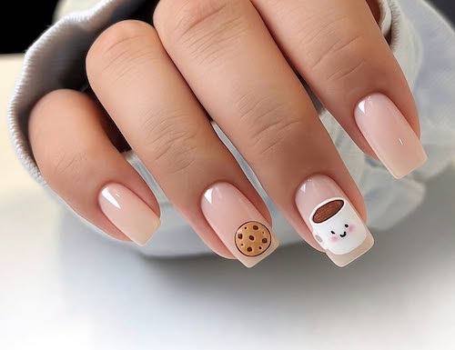 کیوت‌ترین طرح‌های ناخن پاییزی