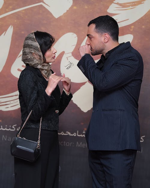 نورا محقق در اکران مجنون