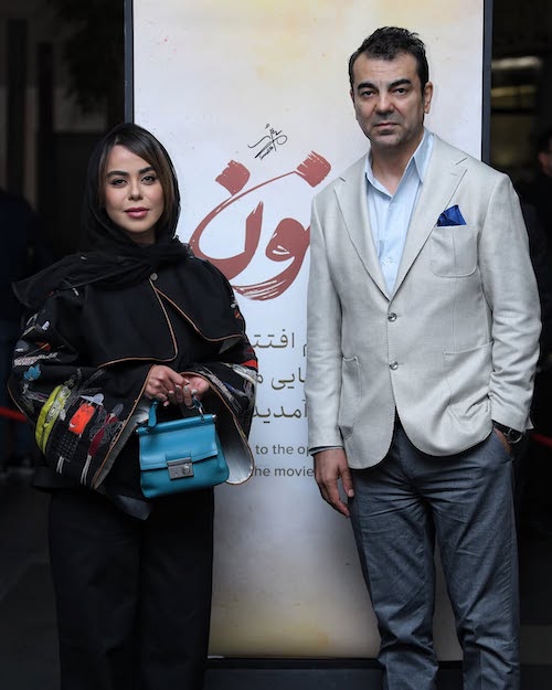 الهام اخوان در اکران مجنون