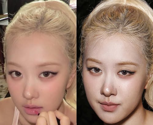 چهره رتوش‌شده در هفته مد پاریس