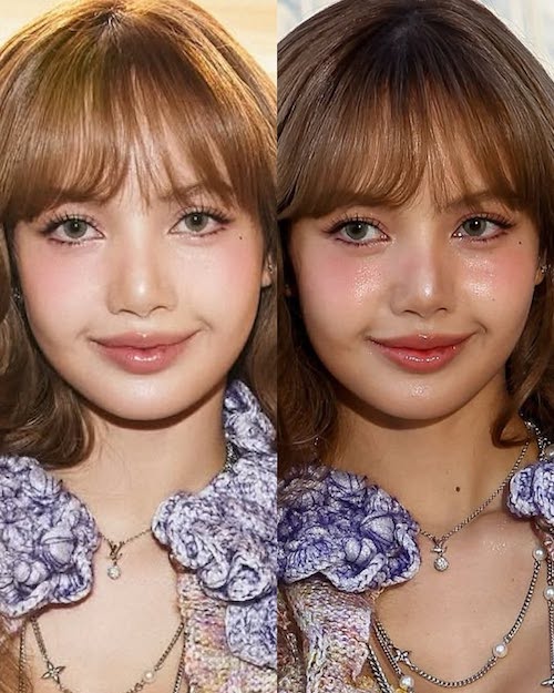 چهره رتوش‌شده در هفته مد پاریس