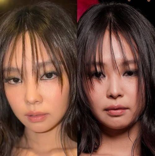 چهره رتوش‌شده در هفته مد پاریس