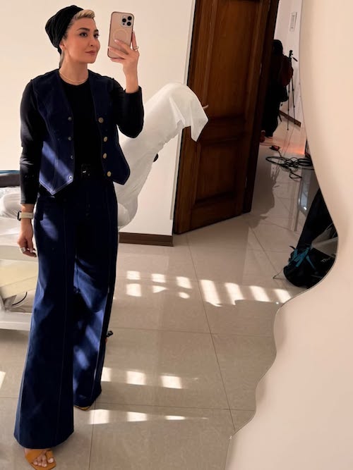 جلیقه و شلوار مریم معصومی