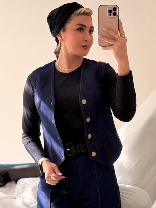 جلیقه و شلوار مریم معصومی