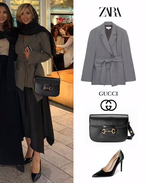 مینا مختاری در افتتاح رستوران