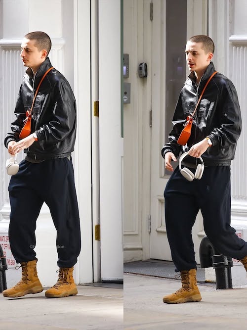 کیف نارنجی‌رنگ تیموتی شالامه