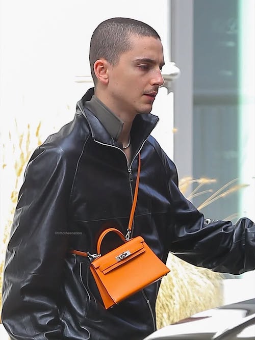 کیف نارنجی‌رنگ تیموتی شالامه