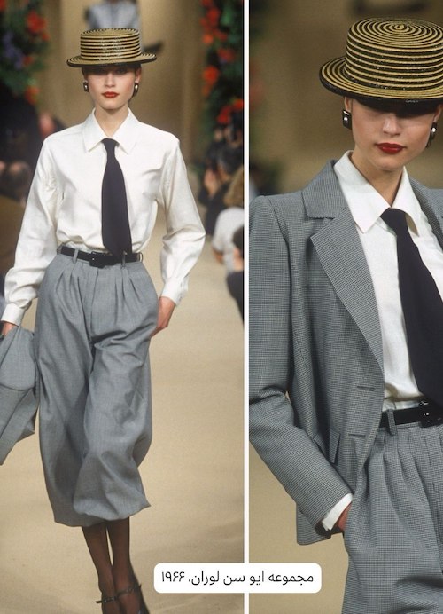 ترند کراوات در استایل زنانه