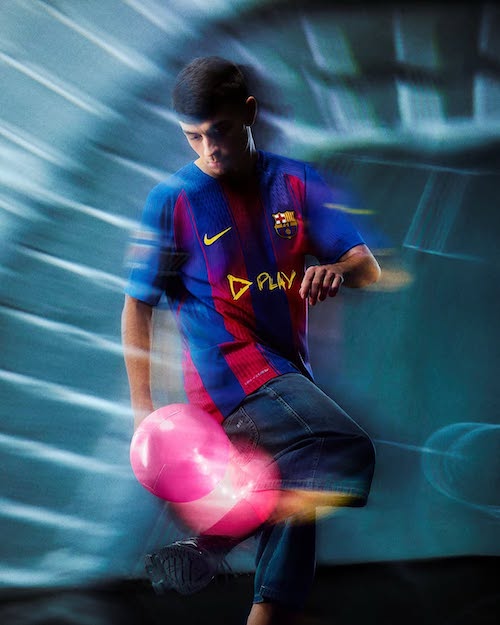 رونمایی از کیت جدید بارسلونا با آهنگ عزیزم