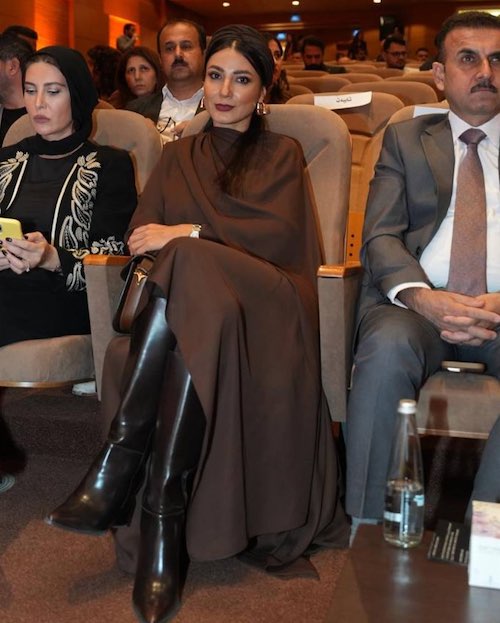 استایل قهوه‌ای‌رنگ سمیرا حسن‌پور