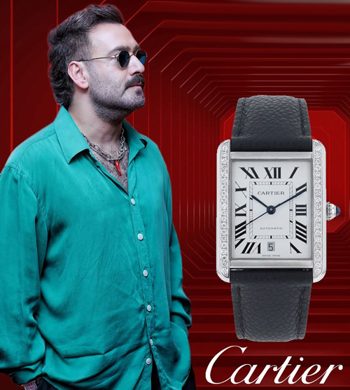 ساعت کارتیه نیما شعباننژاد