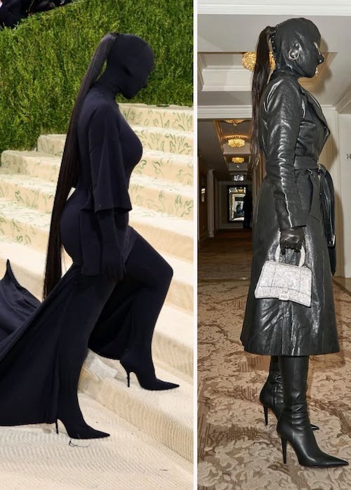 استایل ماسک‌دار کیم کارداشیان