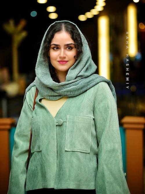 کت سبز هانیه غلامی