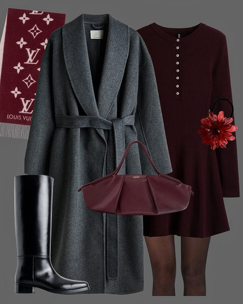 طوسی رنگ اصلی پاییز