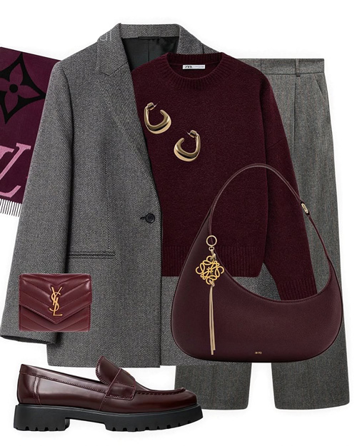 طوسی رنگ اصلی پاییز