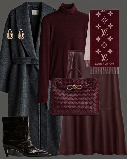 طوسی رنگ اصلی پاییز