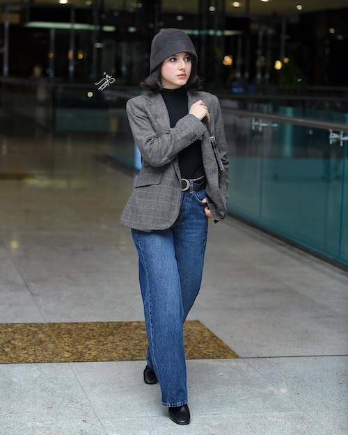 استایل پاییزی فاطمه مسعودیفر