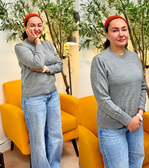 استایل پاییزی هانیه توسلی