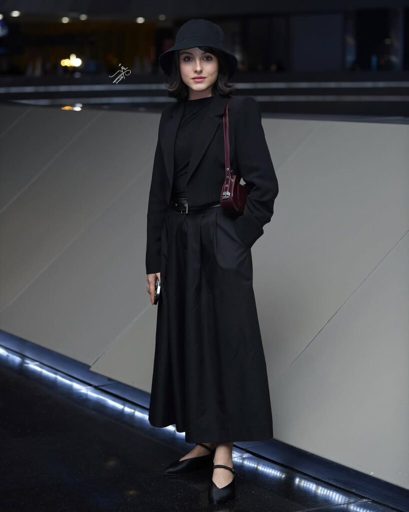 استایل مونوکروم فاطمه مسعودیفر