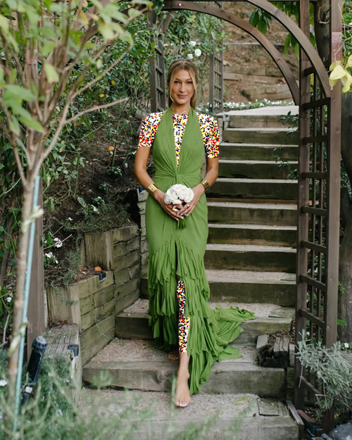 رنگ سبز در پاییز