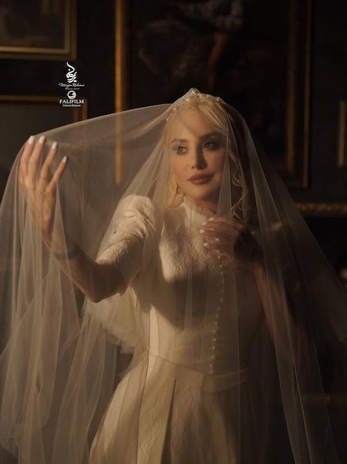 لباس عروس ویکتوریایی آرام جعفری