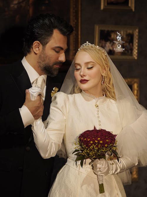 لباس عروس ویکتوریایی آرام جعفری