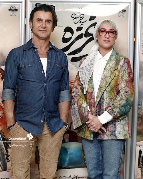 کت رنگی پانته‌آ پناهی‌ها